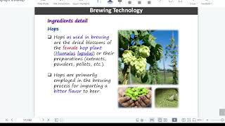 Brewing technology_Lecture 1