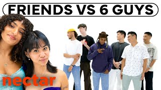 best friends date the same 6 guys | versus 1