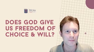 Does God give us freedom of choice & free will, did selfishness or pride come first? | BHD