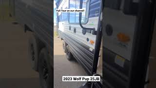 2023 Wolf Pup 25JB - Bunkhouse with a slideout that's FINALLY AFFORDABLE!