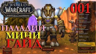 WoW: МИНИ ГАЙД ПО ПАЛАДИНУ Яриккент Орда #001 INRUSHTV World of Warcraft обучение от разработчиков