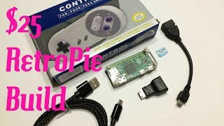 $25 Raspberry Pi RetroPie Build