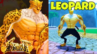 LEOPARD TANITIM - ROBLOX FRUİT BATTLEGROUNDS TÜRKÇE