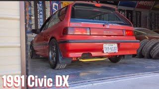 1991 Civic DX - Coming Back to Life - Simple Suspension Upgrades!