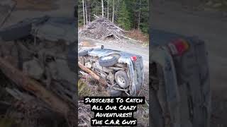 ROLLOVER BAILOUT Ford Explorer Death Trap Brake Fail(With In Car Footage) #explorer #dashcam #shorts