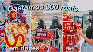 Gastamos 500 reais em doces 🍫 🍭