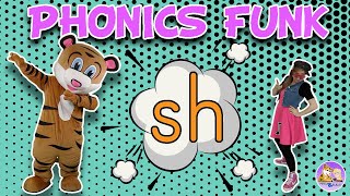 Blends & Digraphs | Phonics songs for kids | Phonics Funk | 'sh' sound | Pevan & Sarah