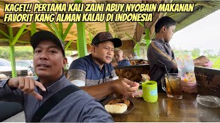 KANG @AlmanMulyana1983 NANGIS LIHAT @zainiabuy MAKAN MAKANAN KESUKAANNYA !!!