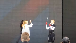 MADONNA 2012.07.12 - MDNA Tour Brussels - Soundcheck Express Yourself HD