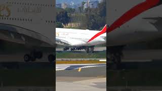 Emirates A380 Arrival into Los Angeles [KLAX/LAX] #aviation #planespotting