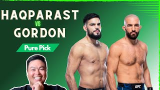 UFC Saudi Arabia - Nasrat Haqparast vs Jared Gordon PREDICTION