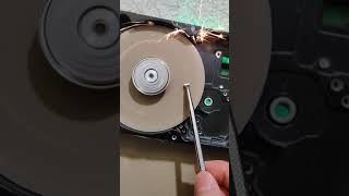 Hard drive grinder works well