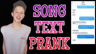 Song Lyrics Text Prank On Friend - "Jacob Sartoruis - Hit Or Miss"