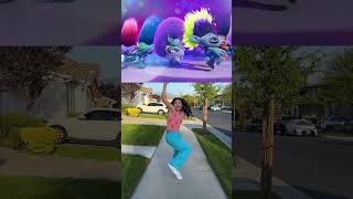 TROLLS DANCE CHALLENGE! The "Better Place" Dance from TROLLS BAND TOGETHER