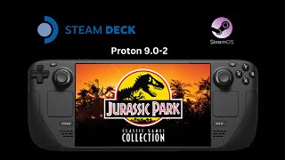 Jurassic Park Classic Games Collection - Steam Deck Gameplay