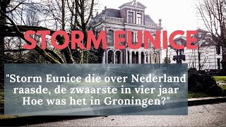 Storm Eunice raast over Nederland, de zwaarste in vier jaar!