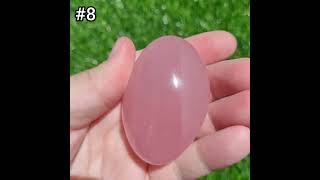 Star Rose Quartz Palm Stones