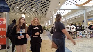 [4K]  St. Clair Square Mall In Illinois, USA/The Largest Enclosed Mall With A Food Court