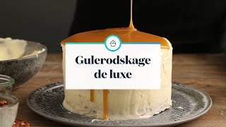 Gulerodskage de luxe