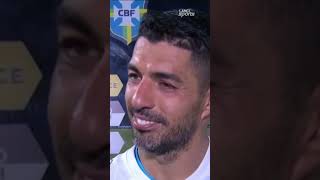 LUÍS SUARÉZ AUTOR DO HAT TRICK FALA APÓS JOGO CONTRA O BOTAFOGO #luissuarez #grêmio #posjogo