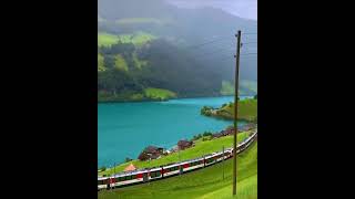 Beautiful Swiss National Park Drive #switzerland #Zernez #mountains