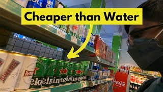 Supermarket in Vietnam | Beer CHEAPER than water