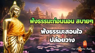 คําสอนพระพุทธเจ้า ก่อนนอน💕จิตผ่องใส ใจสบาย ได้บุญมาก🍁Thai Dhamma Radio