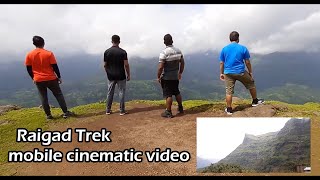 Raigad Fort Trek |  Cinematic Mobile Travel Video | Samsung A30