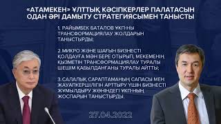 Президент Тоқаевтың 2022 жылғы  25 сәуір мен 1 мамыр аралығындағы апталық жұмысына бейне шолу