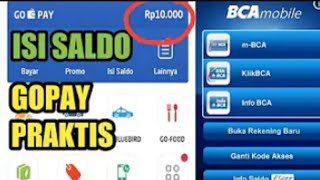 Top up gopay di mBCA