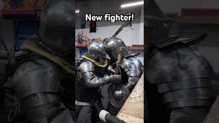 Was I too harsh? Training new fighters in armour! #buhurt #combatsports #martialarts #armoured