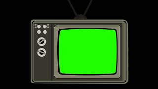 Free Old TV Green Screen (No Copyright)