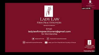 Launch of the Lady Law Firm Practitioners Society Of Kenya