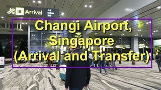 Changi Airport Singapore (Arrival at T3 and Transfer to T2). About 20 minutes for this transfer