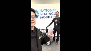 How To Fold Your Travel Buggy City 2+ Powerchair Ft. Will