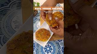 आज शाम कि चाय का साथी | Rava veggie patties recipe 🔥☝️ #shorts #viral  #food @aparajitaspicygrill