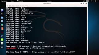 nmap Scanning On Kali Linux 2