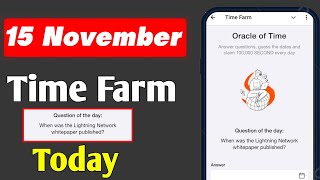 When was the Lightning Network whitepaper published? Question Of The Day | Time Farm