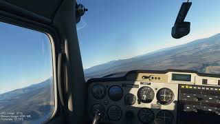 Microsoft Flight Sim 2020 - VFR Cross Country - Syskiyou CA to Lake County OR