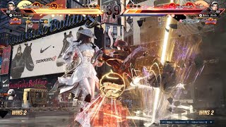 TEKKEN 8 - Painted Lady faces Shrine Maiden Jun in Mirror Match