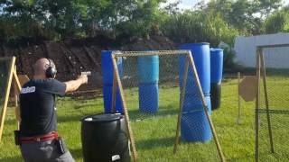 Homestead Training Center USPSA July 2017 Shooting GrayGuns Sig 320 9mm Fullsize