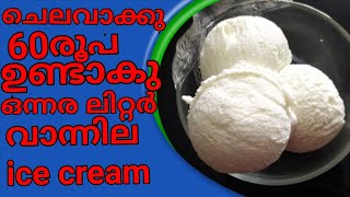 vanilla ice cream... in perfect taste and texture..