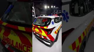 Kia Carrens New. Model as An Police Car And Ambulance #ytshort #autoexpo2023 #kia #carens2022 #yt