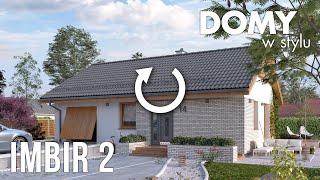 Projekt domu IMBIR 2 - widok 360º