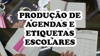 ROTINA DE ENCOMENDA - SAINDO ETIQUETAS ESCOLARES E MATERIAIS ESCOLARES