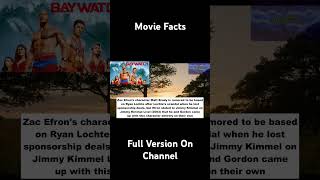 Baywatch 2017 MOVIE FACTS #movie #comedy #fyp #foryou #viral #facts