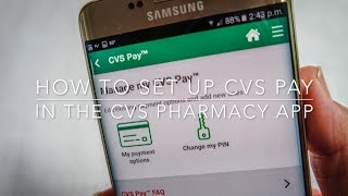 How to Set Up CVS Pay in the CVS Pharmacy App