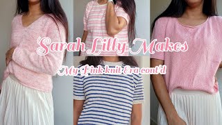 July, Aug, Sept Makes | My Pink knits Era continued | Sarah Lilly Makes