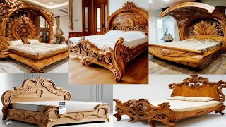 Wooden box palang design | Maharaja box bed design | Teak wood beautiful bed designs