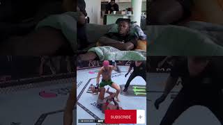 Isreal Adesanya Reaction on Starling Vs O'Malley #ufc #mmafighter #israeladesanya #starling #viral